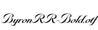 ByronRR-Bold.otf