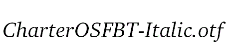 CharterOSFBT-Italic.otf
