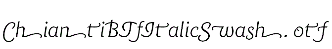 ChiantiBT-ItalicSwash.otf