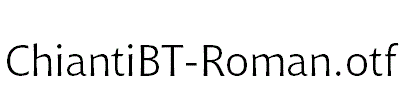 ChiantiBT-Roman.otf