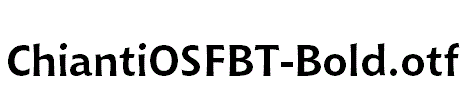 ChiantiOSFBT-Bold.otf