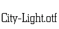City-Light.otf