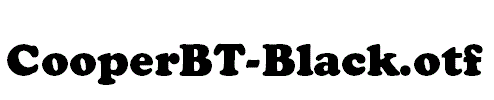 CooperBT-Black.otf