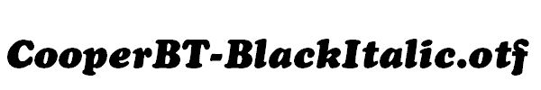 CooperBT-BlackItalic.otf