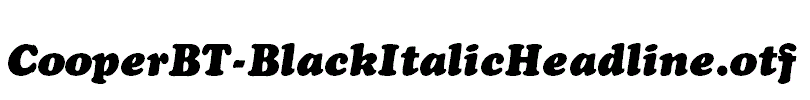 CooperBT-BlackItalicHeadline.otf