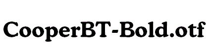 CooperBT-Bold.otf