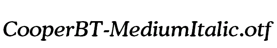 CooperBT-MediumItalic.otf