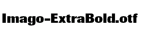 Imago-ExtraBold.otf