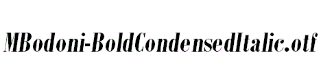 MBodoni-BoldCondensedItalic.otf