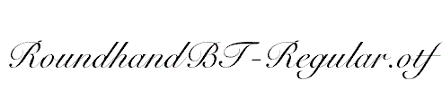 RoundhandBT-Regular.otf