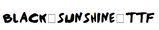 black-sunshine.ttf
