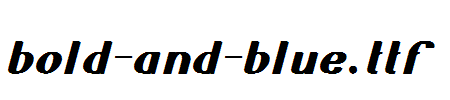bold-and-blue.ttf