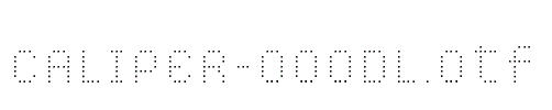 CALIPER-000DL.otf