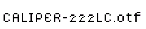 CALIPER-222LC.otf