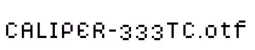CALIPER-333TC.otf
