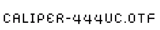 CALIPER-444UC.otf