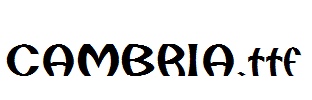 CAMBRIA.ttf