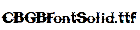 CBGBFontSolid.ttf