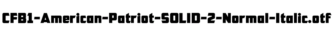 CFB1-American-Patriot-SOLID-2-Normal-Italic.otf