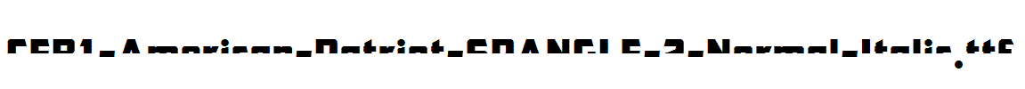 CFB1-American-Patriot-SPANGLE-2-Normal-Italic.otf