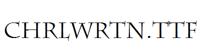 CHRLWRTN.TTF