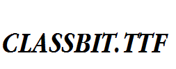 CLASSBIT.TTF