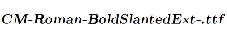 CM-Roman-BoldSlantedExt-.ttf