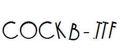 COCKB-.TTF