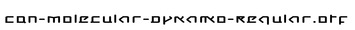 CQN-Molecular-Dynamo-Regular.otf
