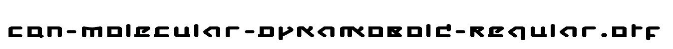 CQN-Molecular-DynamoBold-Regular.otf