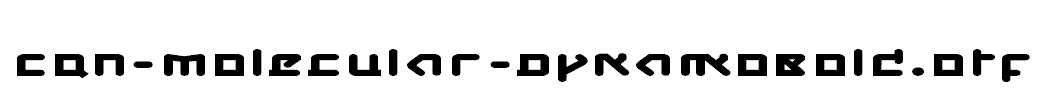 CQN-Molecular-DynamoBold.otf