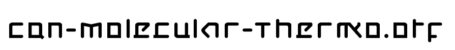 CQN-Molecular-Thermo.otf