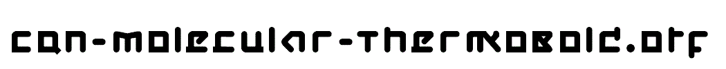 CQN-Molecular-ThermoBold.otf
