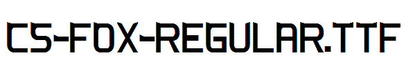 CS-Fox-Regular.ttf