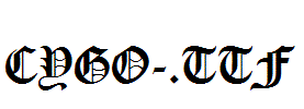 CYGO-.TTF