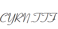 CYRN.TTF