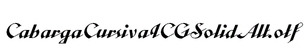 CabargaCursivaICGSolidAlt.otf