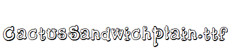 CactusSandwichPlain.ttf