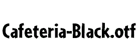 Cafeteria-Black.otf