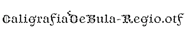 CaligrafiaDeBula-Regio.otf