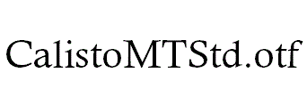 CalistoMTStd.otf