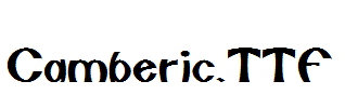Camberic.TTF