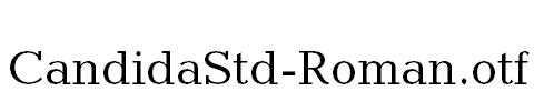 CandidaStd-Roman.otf