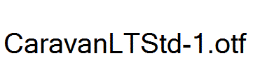 CaravanLTStd-1.otf