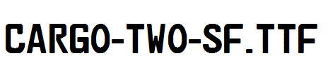 Cargo-Two-SF.TTF