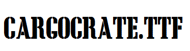 CargoCrate.TTF