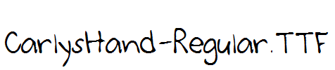 CarlysHand-Regular.TTF