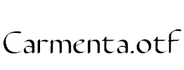 Carmenta.otf