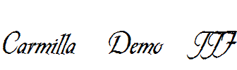 Carmilla-Demo.TTF