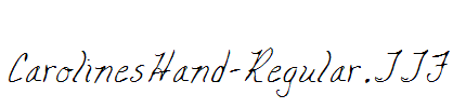 CarolinesHand-Regular.TTF